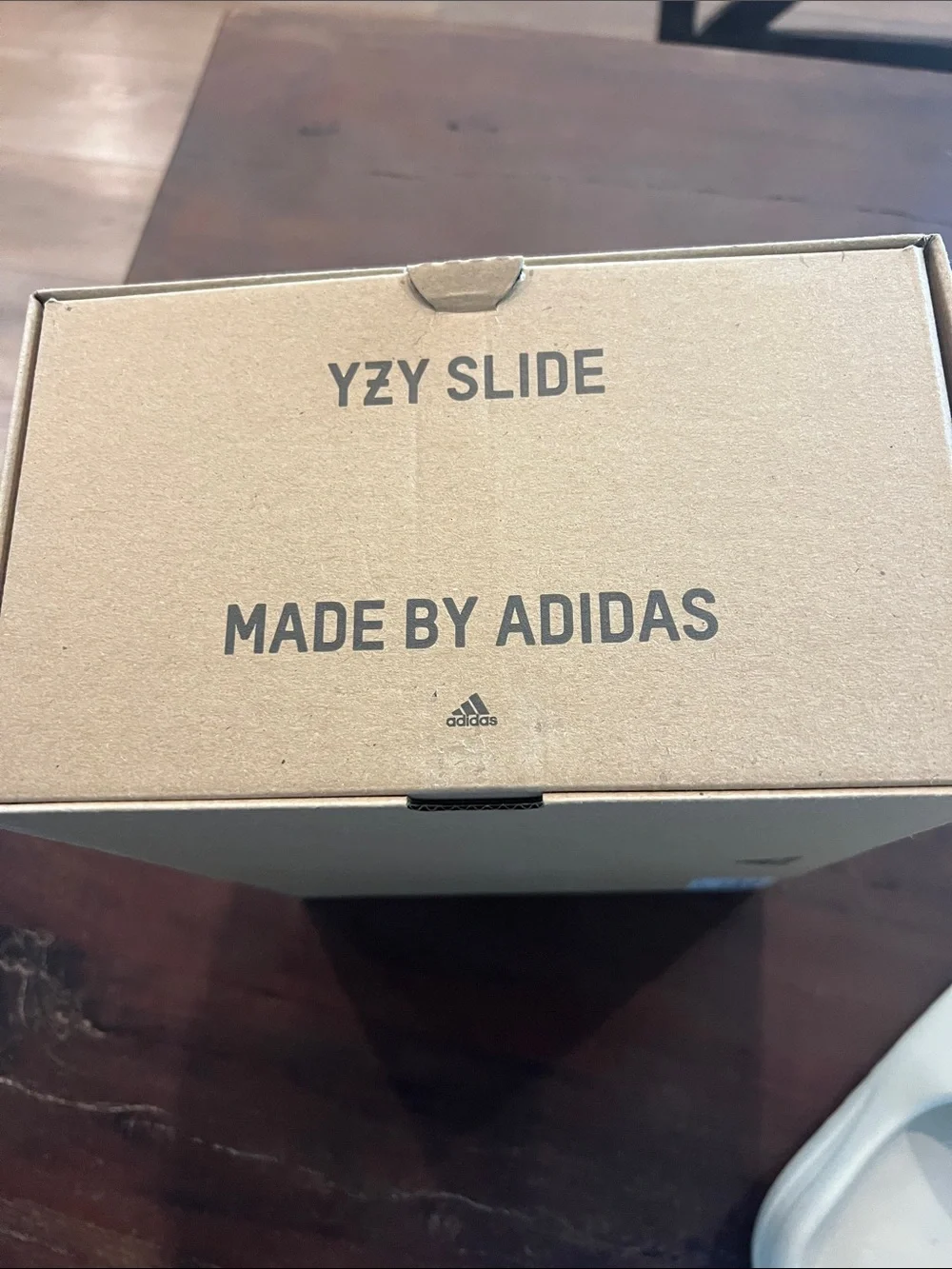 adidas YZY Slide Box in Bone